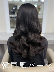 韓国風パーマ/コテ巻き風パーマ/デジタルパーマ/レイヤー