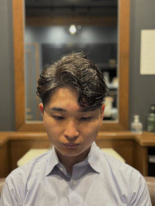 ナチュラルウェーブパーマ