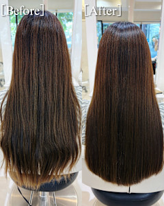 うるツヤ縮毛矯正☆自然なストレートで扱いやすい美髪に