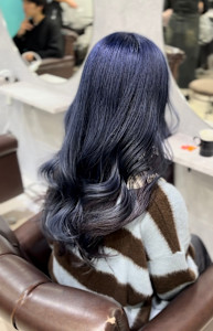 ブルーラベンダー×ブリーチ２回〜 - GLADGE池袋/ダブルカラー/ブリーチ掲載