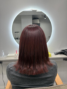 ロブボルドー - aroot 町田店 酸性縮毛矯正/髪質改善カラー掲載