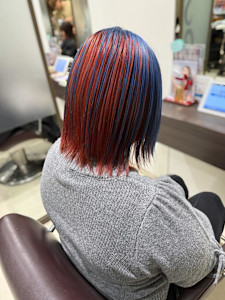 red×blue アンブレラカラー