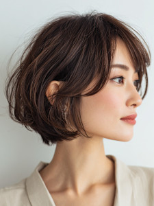 ふんわり耳かけショートボブ［鷺ノ宮］ - NOA掲載