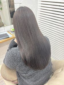 大人かわいい/オリーブカラー/ブリーチなし