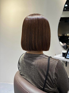 こっくりなココアブラウン 潤艶ボブ - annee掲載