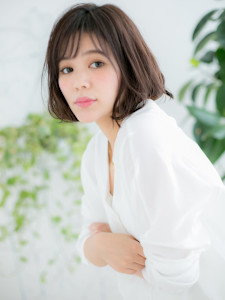 くすみカラーで切りっぱなし風ボブ - 髪質改善 完全完結型個室サロン people[  ] 勝どき 美容室NEW OPEN 12月1日掲載