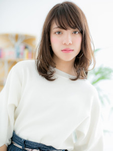 ショコラベージュでストカールロングボブ - 髪質改善 完全完結型個室サロン people[  ] 勝どき 美容室NEW OPEN 12月1日掲載