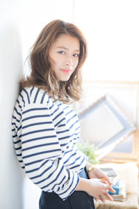 大人可愛い小顔になれるパーマ