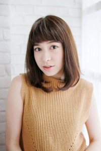 ショートバングミディ - 髪質改善 完全完結型個室サロン people[  ] 勝どき 美容室NEW OPEN 12月1日掲載