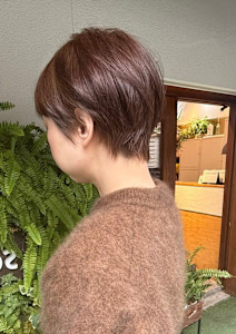 柔らかブラウンショート