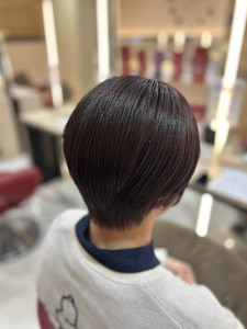 ピンクブラウンカラー