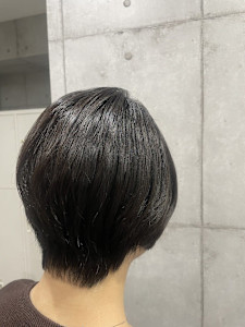 レイヤー＋ショートボブ