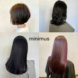 minimus  大人女性の髪質改善&ヘッドスパ(ミニマス)