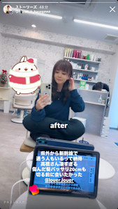 Louer hairmake×ロング