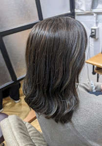 高発色◎白髪ぼかしカラー