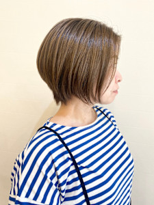 【morio成増/一戸】大人かわいいクビレショートボブ