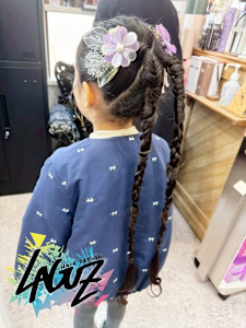 【ヘアセット】 ゆめかわツイン・ロングブレイド