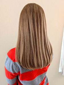 ハイトーン ベージュ 髪質改善 20代 30代 顔周りカット - miroa vita 平尾掲載