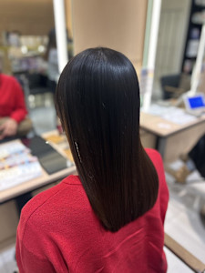 髪質改善ストレート