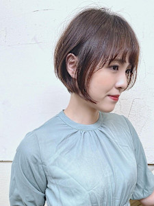 【morio成増 セリザワ】ショートボブ　ワンカールパーマ