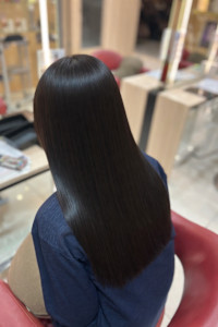 髪質改善ストレート