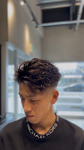 スパイラルパーマ