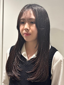 韓国風レイヤーカット/レイヤーカット/ロングレイヤー