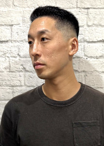 スキンフェード×大人ショート