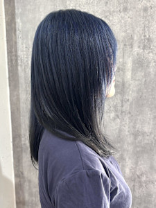 クラゲヘアー/オリーブグレー/黒髪/ココアベージュ/小顔/松 - Alpha掲載