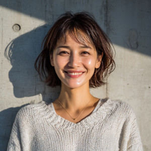 抜け感ふんわり外ハネ、ボブ - L=im掲載