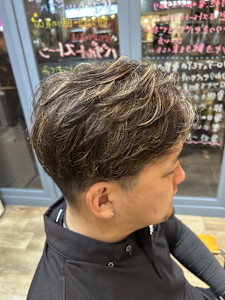 メンズ×ハイライト