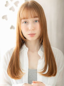 ハイトーンカラー全頭ブリーチ小顔姫カットレイヤー20代30代