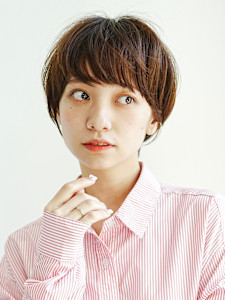 前下がりショート・ボブ/絶壁解消/前髪あり/40代/30代