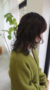 ミディアムパーマ