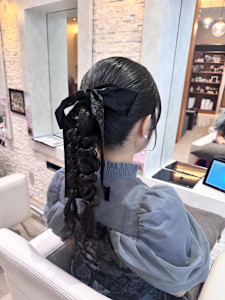 編み下ろしアレンジ♪