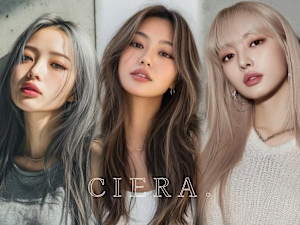 CIERA.心斎橋ブリーチ/ハイライト/バレイヤージュ(シエラシンサイバシブリーチハイライトバレイヤージュ)
