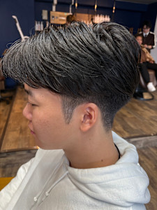 ショートセンターパート