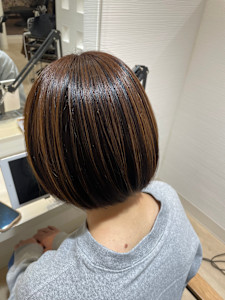 ブリーチなしアンブレラカラー - storya掲載