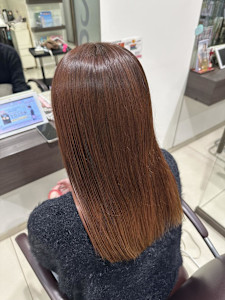 髪質改善カラー