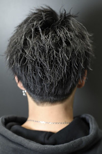 かきあげリバースショート - LIPPS hair 難波【1/16 NEW OPEN】掲載