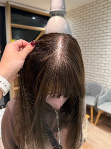 透明感オリーブベージュカラー【三軒茶屋】