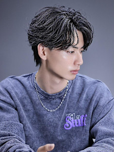 フェザーパーマセンターパート - LIPPS hair 難波【1/16 NEW OPEN】掲載