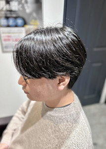 ナチュラルセンターパート