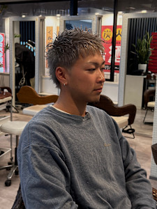 ネオシルバースパイキーショート