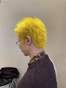 スパイキーショート×イエロー