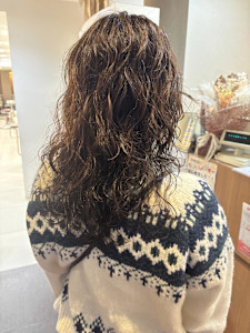 ミディアムカーリー似合わせパーマ