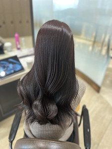 Mako ショコララベンダー 暖色 ブリーチなしダブルカラー - Euphoria 銀座本店 Smart Salon【ユーフォリア】掲載