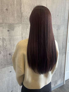 暖かいボルドーカラー【ARCH Sayaka】