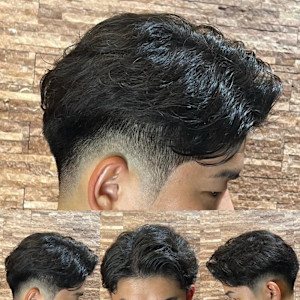 ツーブロフェードパーマ - ヘアーモードキクチ 銀座店掲載