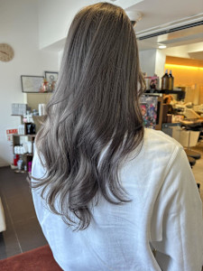 ダブルカラー透明感イルミナカラーホワイトベージュ